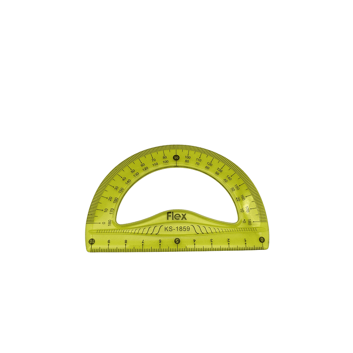 Set Reglas Geometricas Colores Flexibles 7