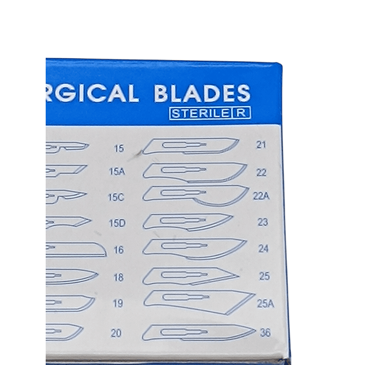 Repuesto Bisturies 100 Und. 3