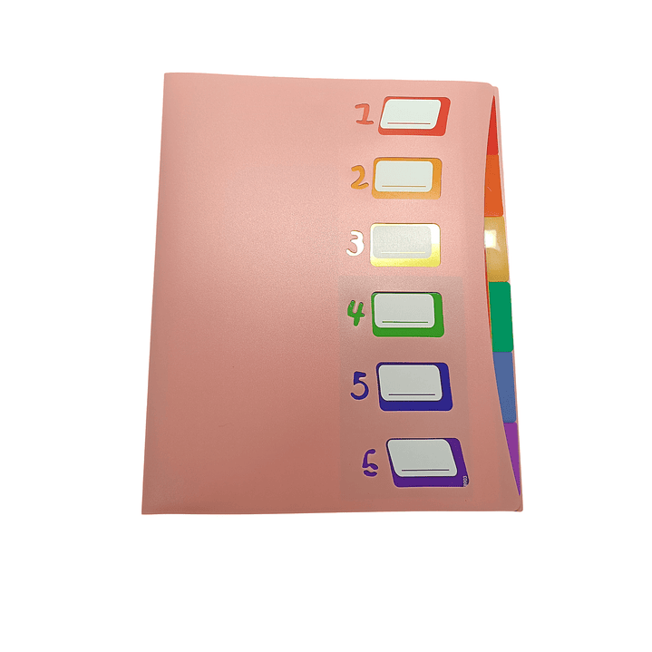 Carpeta con Funda Tipo Archivador 7