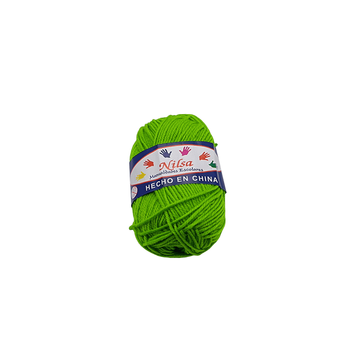 Ovillo de lana escolar 50g Nilsa  3