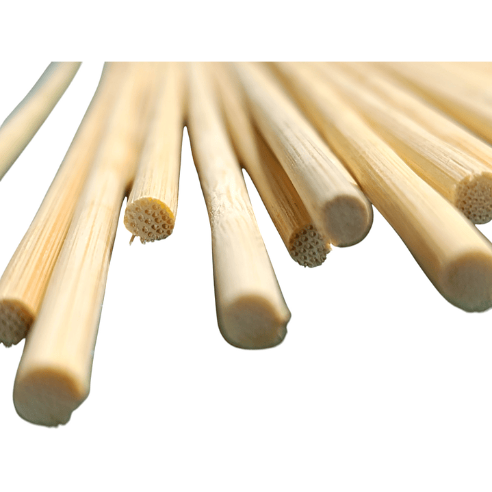 Palo de Brocheta Grueso Bambu 40cm 3