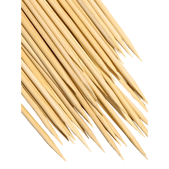 Palos de Brocheta Grueso bambu 30cm  5