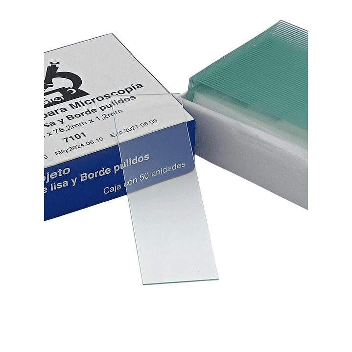 Portaobjeto Placa Para Microscopio 4