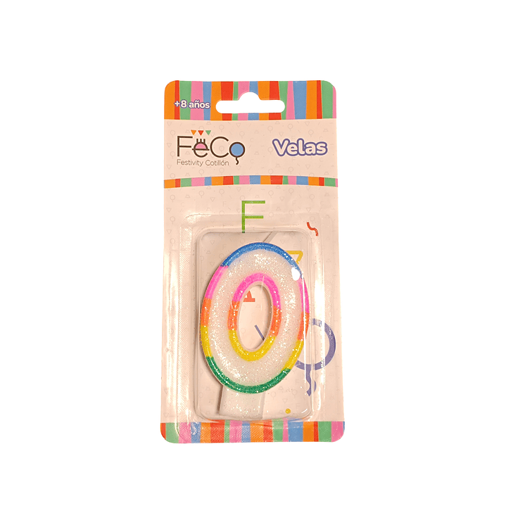 Vela Cumpleaños Feco Numero 9