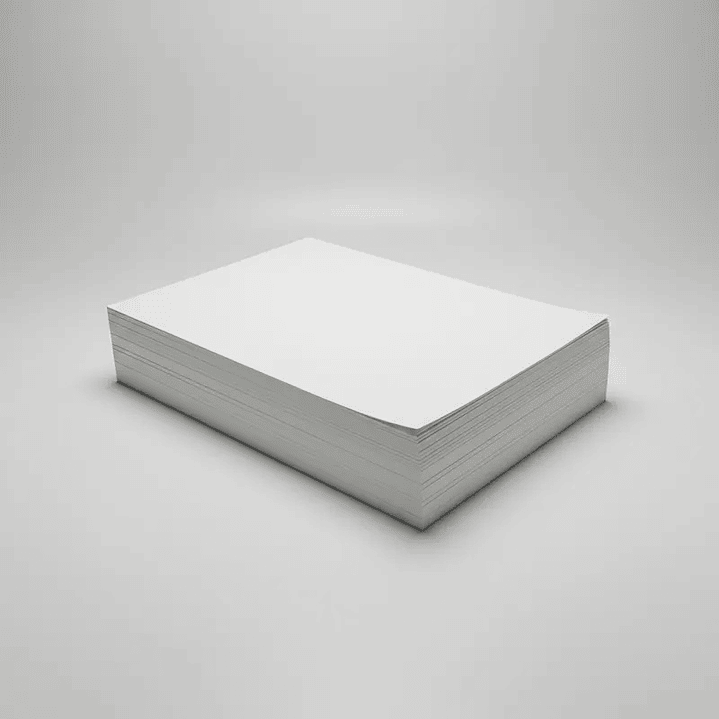 Resma Papel Bond tamaño B5 80grs 500 Hojas  Blanco 17.6x25cm 1