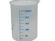 Vaso Presipitado Plastico 250ML 