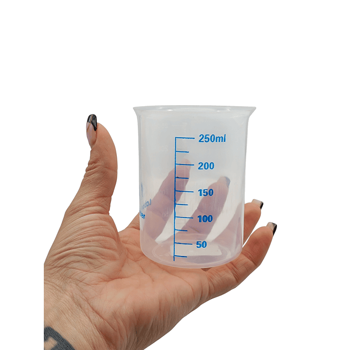 Vaso Presipitado Plastico 250ML  3