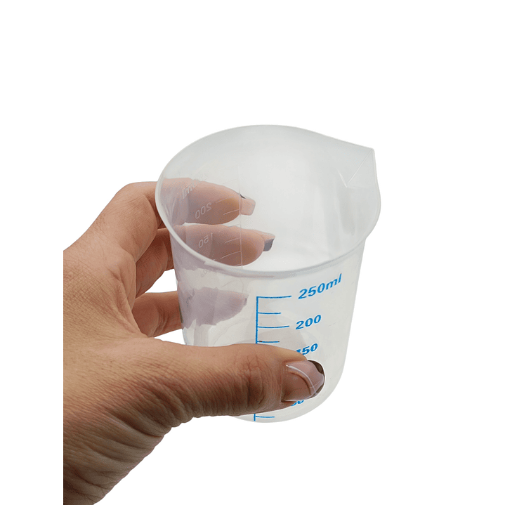 Vaso Presipitado Plastico 250ML  4