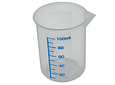 Vaso Presipitado Plastico 100ML