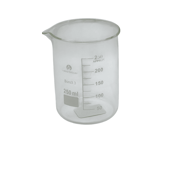 Vaso Presipitado Vidrio 250ML 1