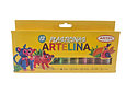 Plasticina Artelina 12 colores