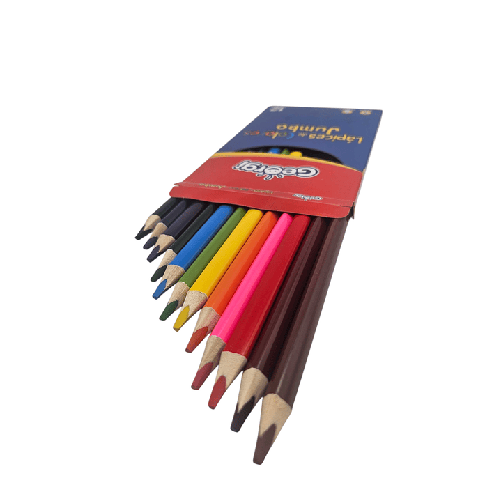 Caja 12 lapices de colores Jumbo Georgi 2