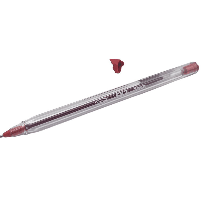 Lápiz Pasta Punta Media ROJA Artel 2