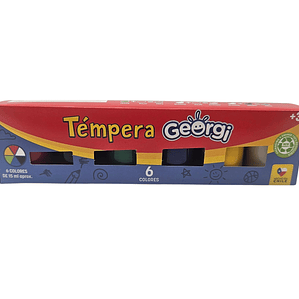 Tempera Georgi 6 colores