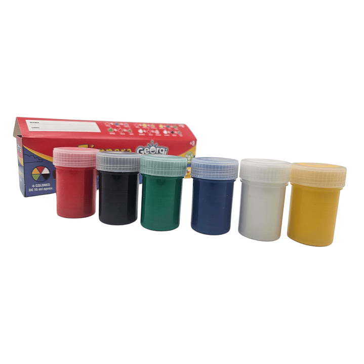 Tempera Georgi 6 colores 2