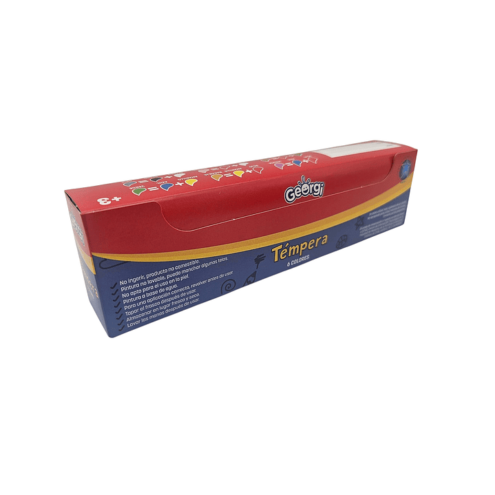 Tempera Georgi 6 colores 4