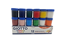 Tempera Giotto 12 colores