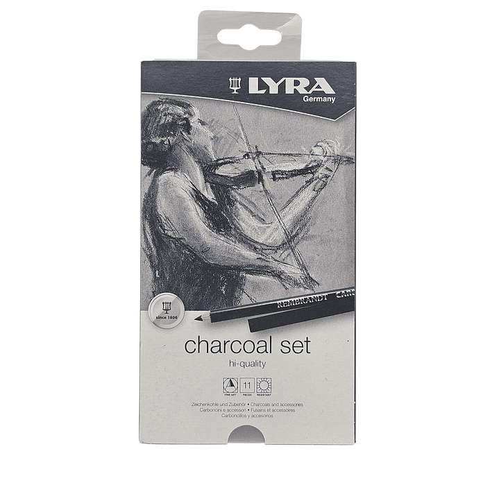 Lyra Charcoal Set 3