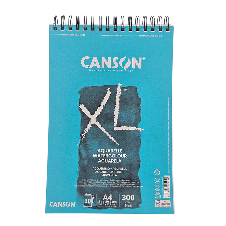 Croquera Canson XL Acuarela 300g 1