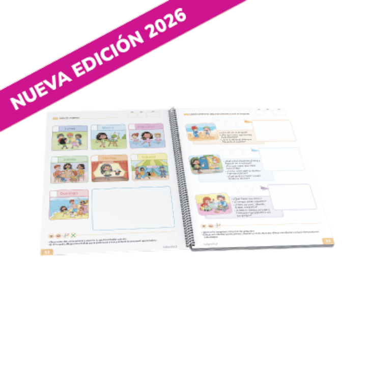 Caligrafix Trazos y Letras Preescolar N°2  2