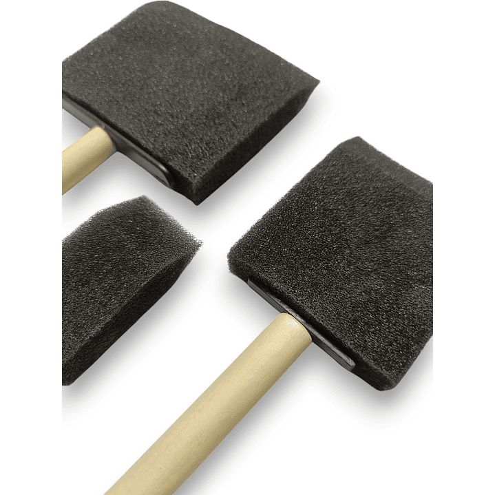 Pack 3 Brochas de Esponja Direferntes Tamaños 4