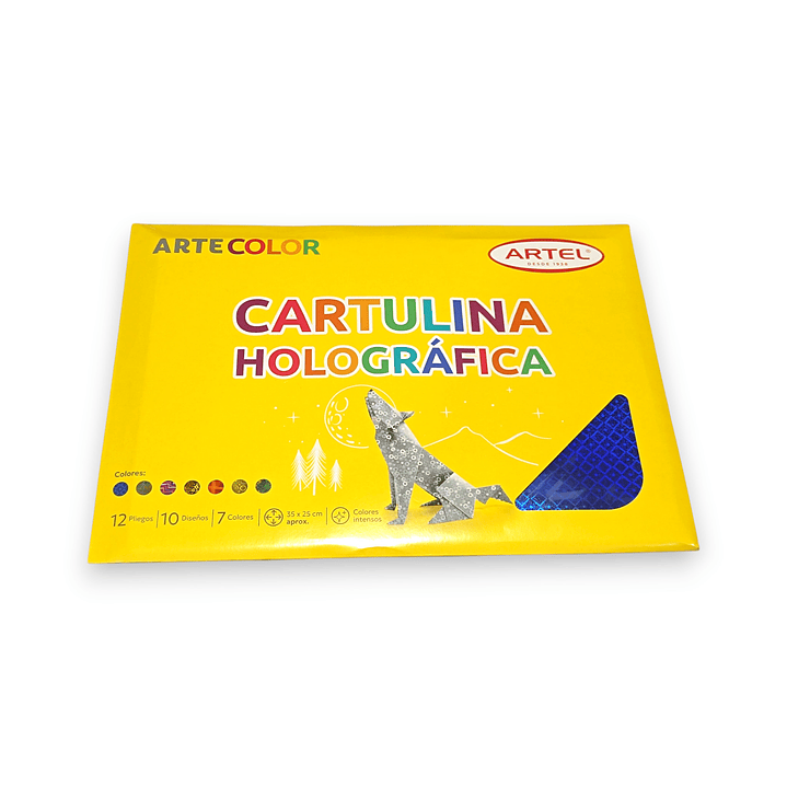 Block Cartulina Holografica - Artel 1