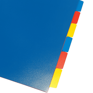 Separadores Plastico Carta Para Archivador
