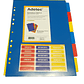 Separadores Plastico Oficio Para Archivador - Miniatura 1