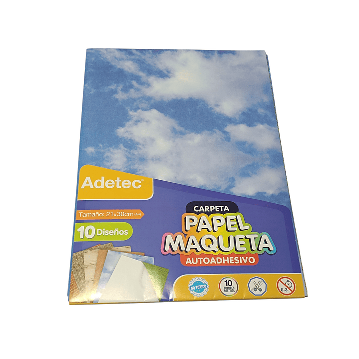 Pack 10 Papeles Diseño Para Maqueta Adhesivo 4