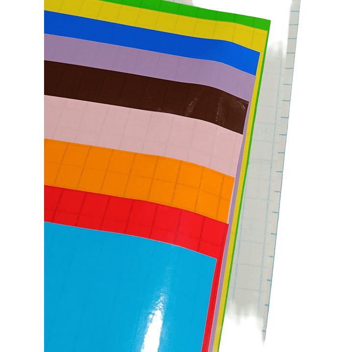 Forro Autoadhesivo 10 Colores Surtidos 3