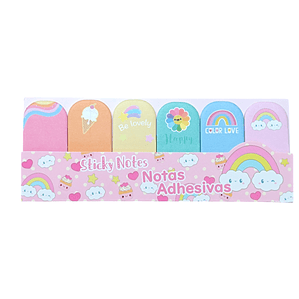 Nota Adhesivas Arcoiris