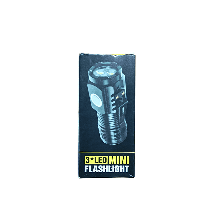 Linterna Pequeña Recargable 3 LED 1