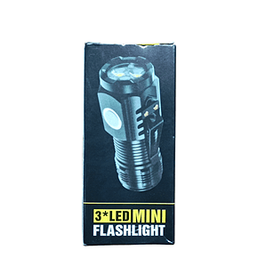 Linterna Pequeña Recargable 3 LED