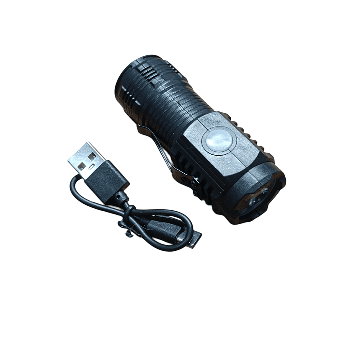 Linterna Pequeña Recargable 3 LED 6