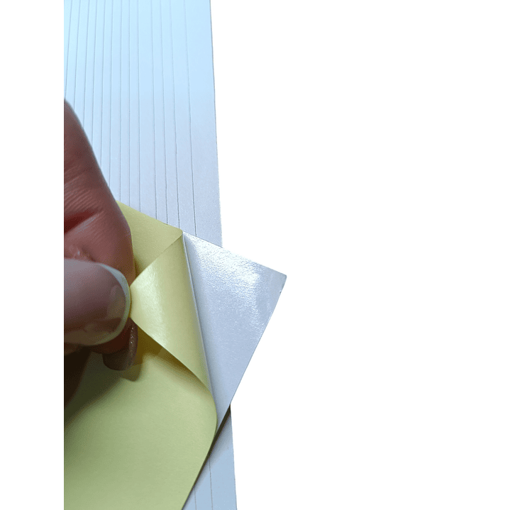 Papel Blanco Adhesivo A4 80g 2