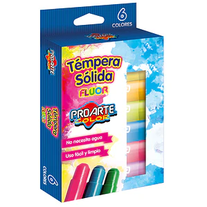 Tempera Solida Fluor proarte