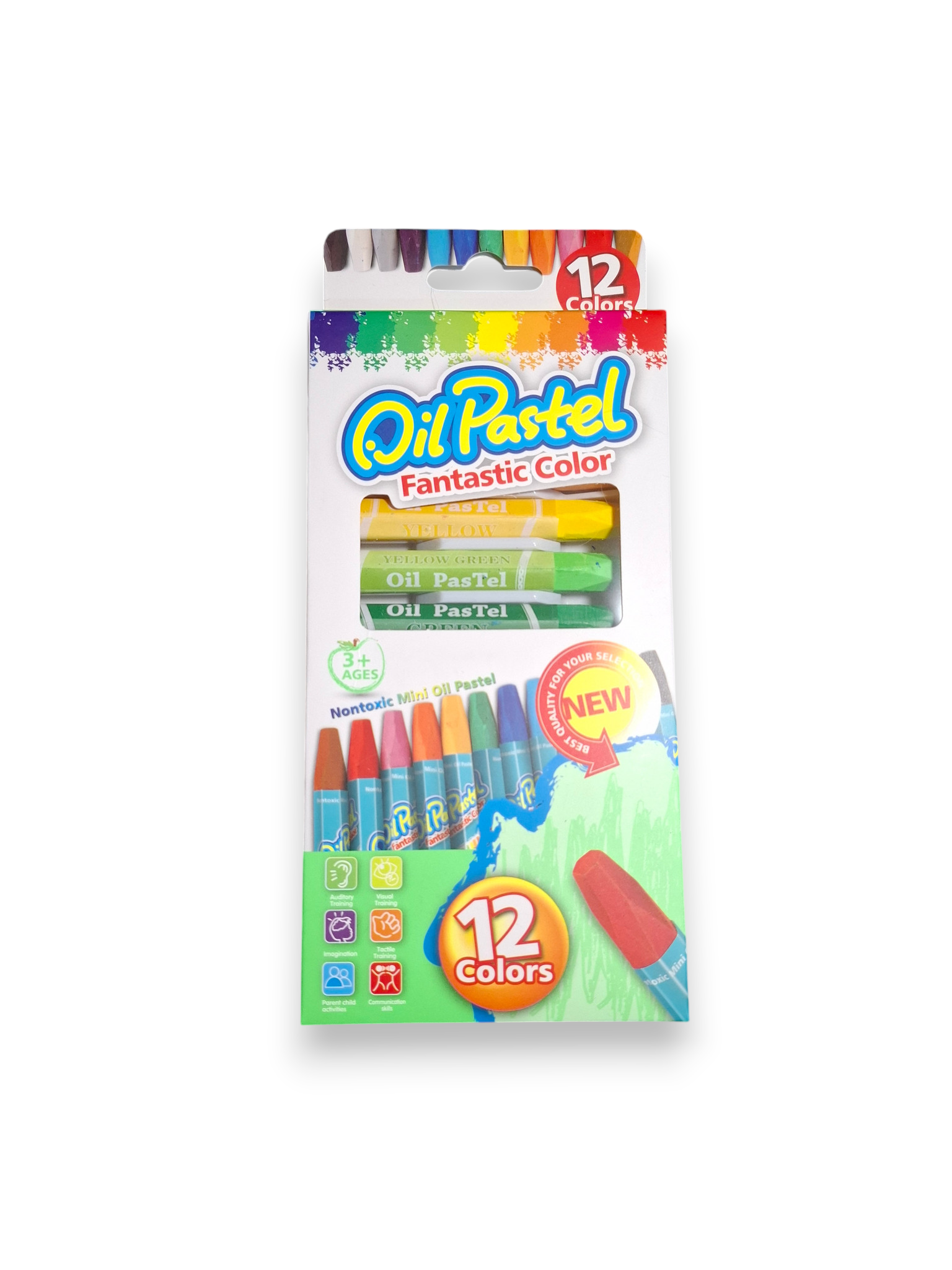Lapices pastel Graso 12 Colores