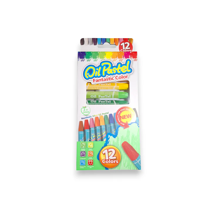 Lapices pastel Graso 12 Colores  1