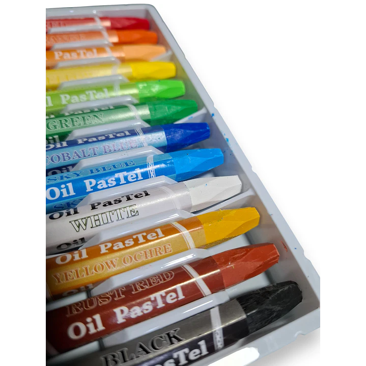 Lapices pastel Graso 12 Colores  4