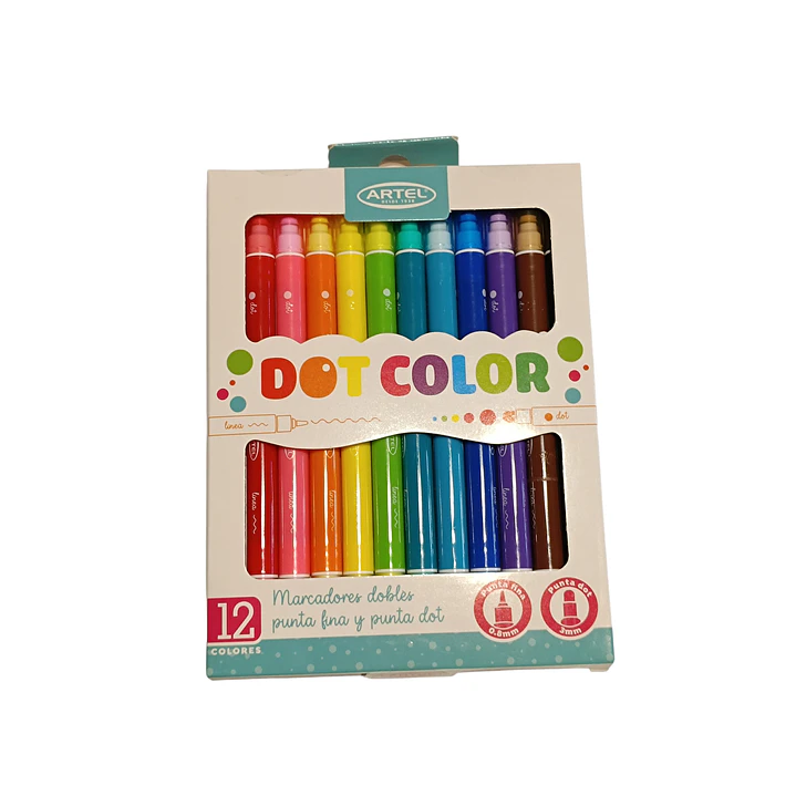 Marcadores Dot Color Artel 1
