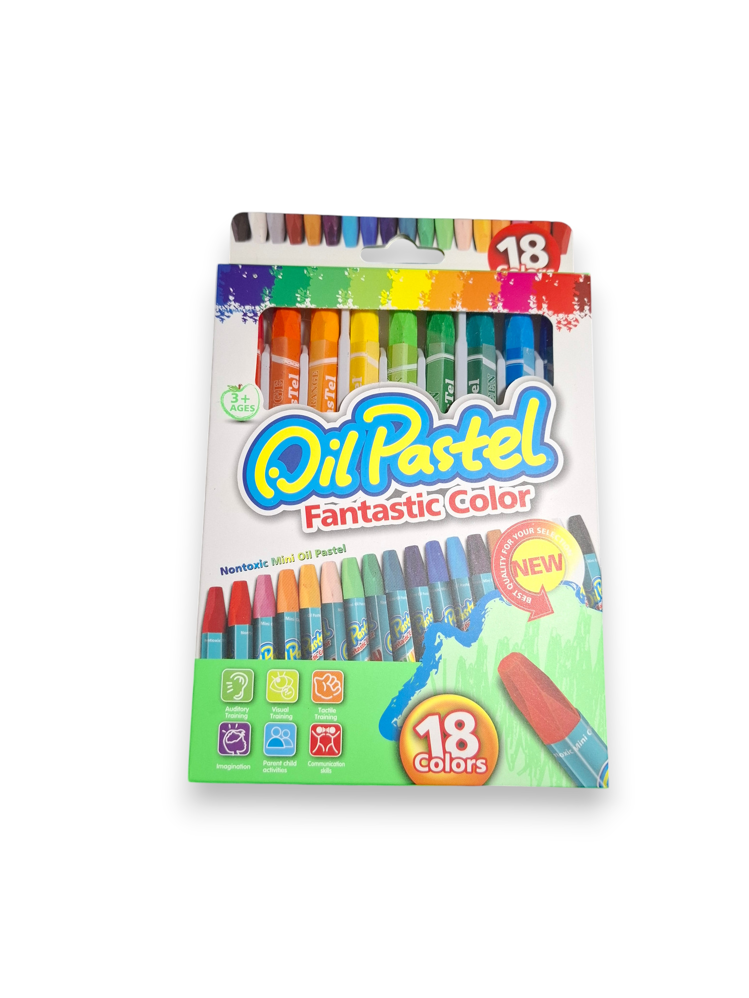 Lapices pastel Graso 18 Colores