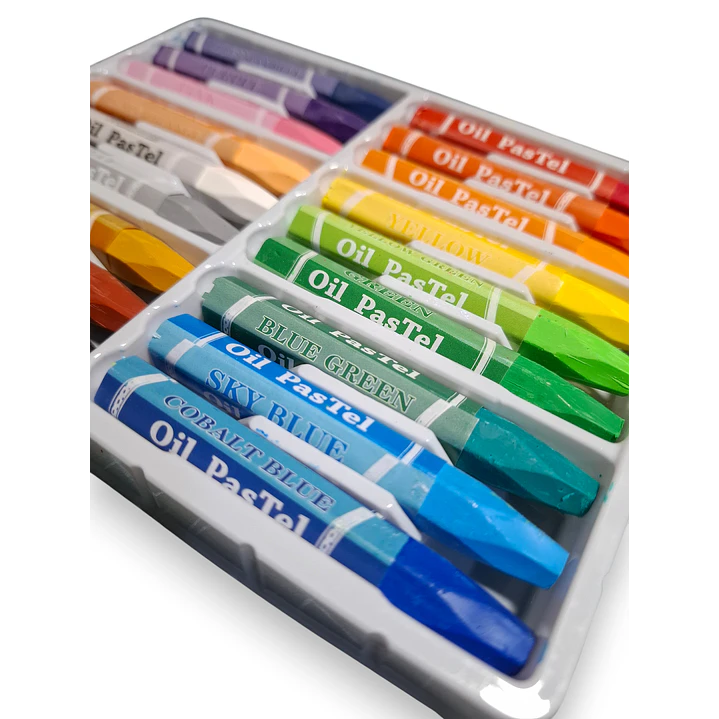Lapices pastel Graso 18 Colores 4