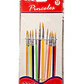 Set 12 Pinceles Varios Tamaños Mango Plastico - Miniatura 1