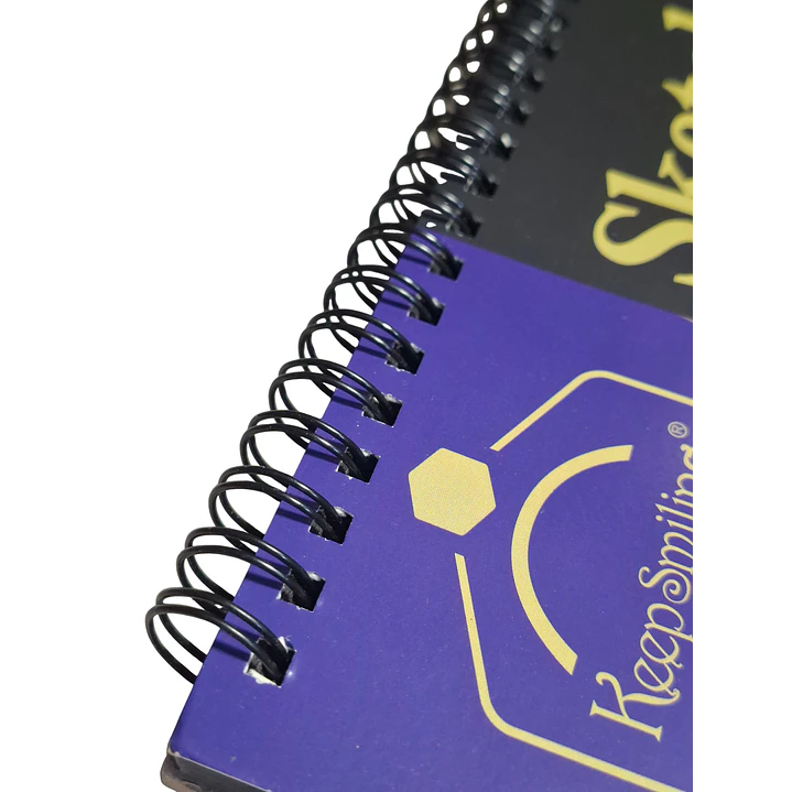Block Bibujo Hojas Negras A4 5