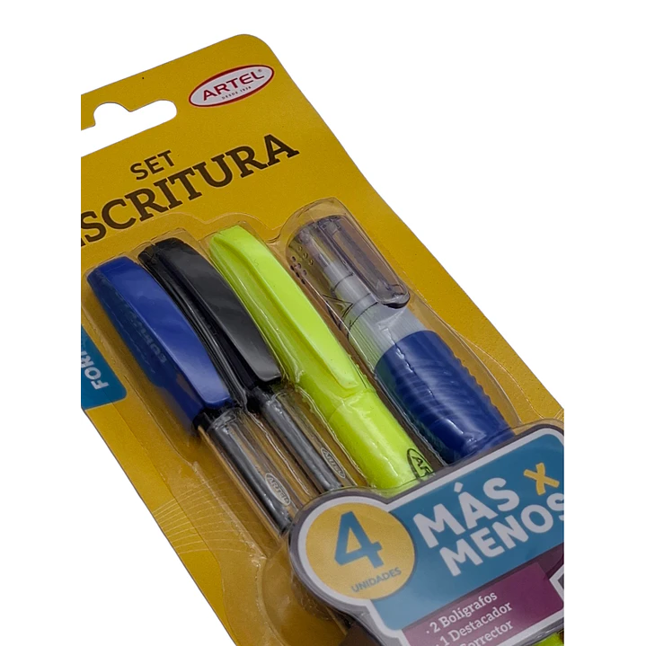 Set Escritura Arte 4 Unidades 2