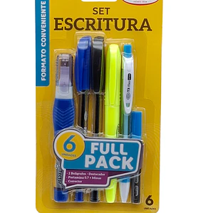 Set de Escritura Artel 6 Unidades