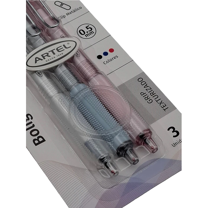 Set 3 Boligrafo Tinta Gel Sensation 2