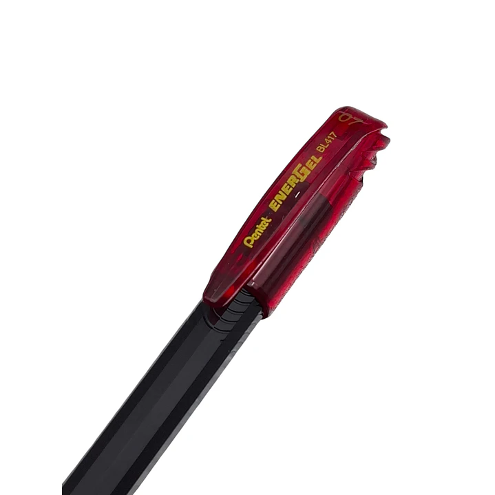 Lápiz Gel Rojo Pentel ENERGEL 0.7mm 2