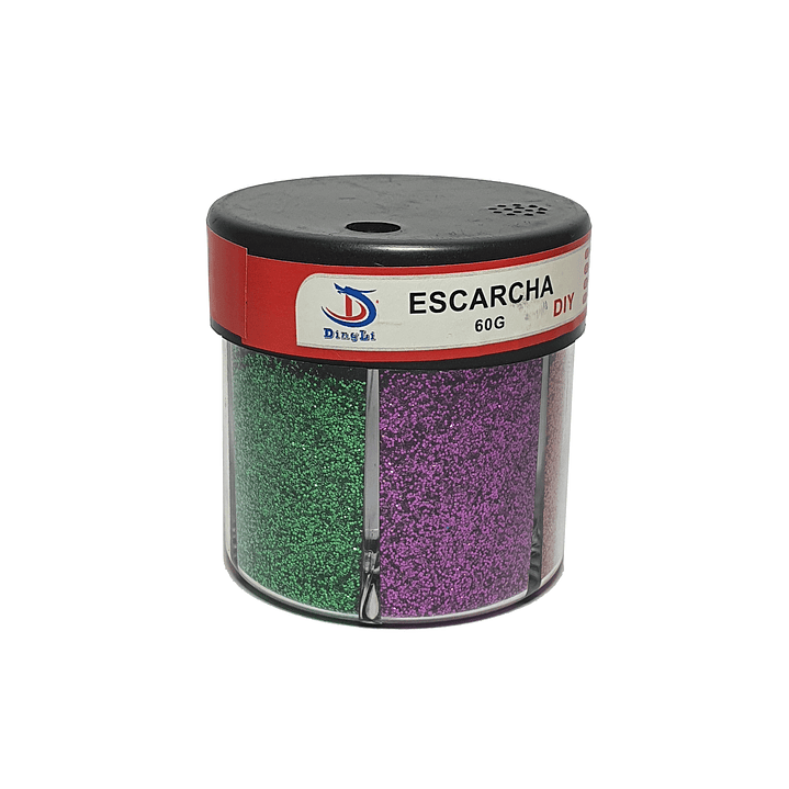 Set Escarcha 6 Colores 60 Gr 2