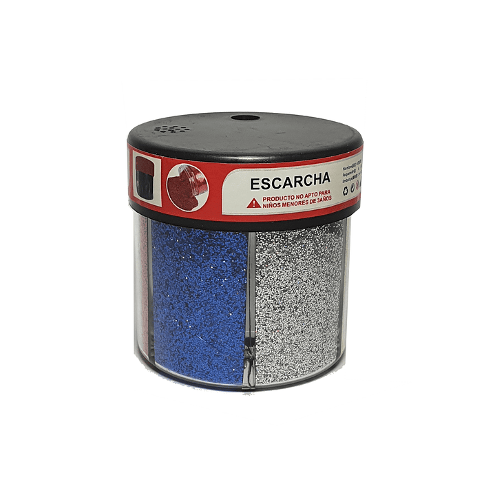 Set Escarcha 6 Colores 60 Gr 4